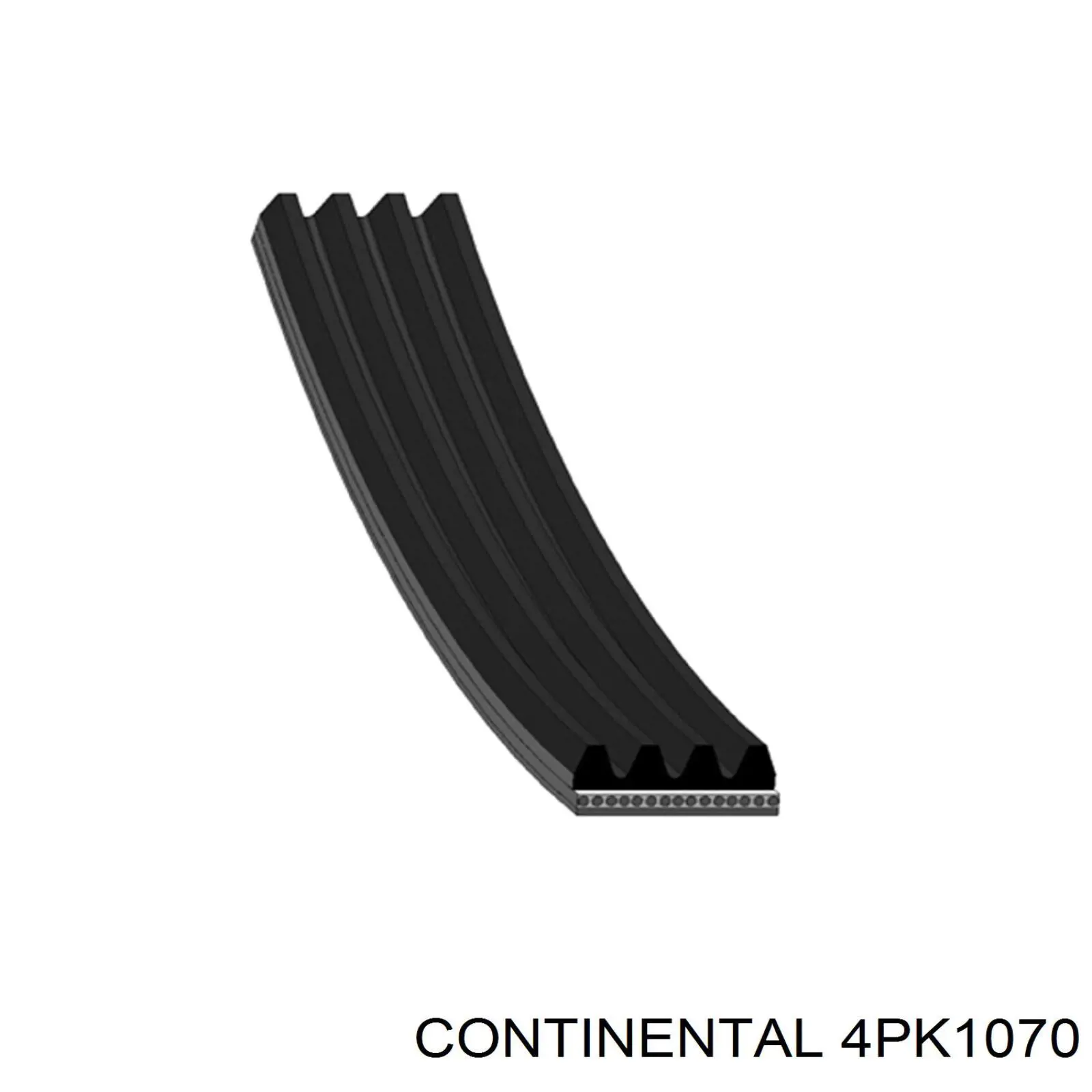 Correa de alternador 4PK1070 Continental/Siemens
