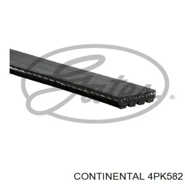 Correa de alternador 4PK582 Continental/Siemens