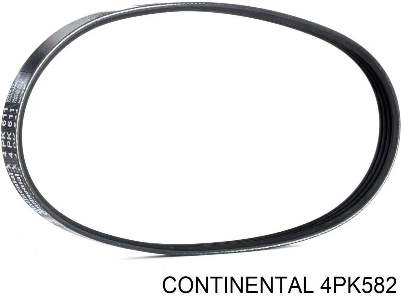 4PK582 Continental/Siemens Correa poly v