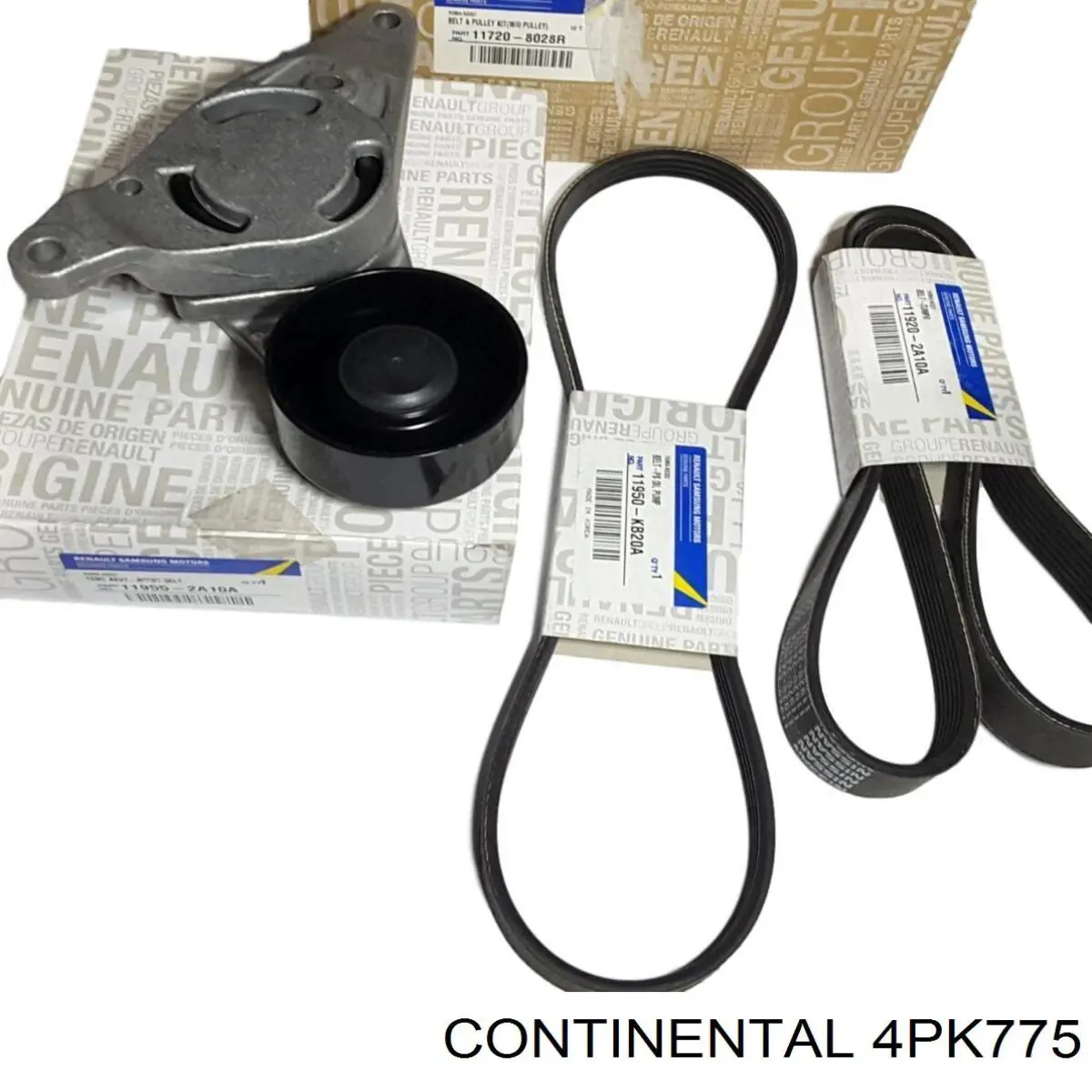 4PK775 Continental/Siemens Correa poly v