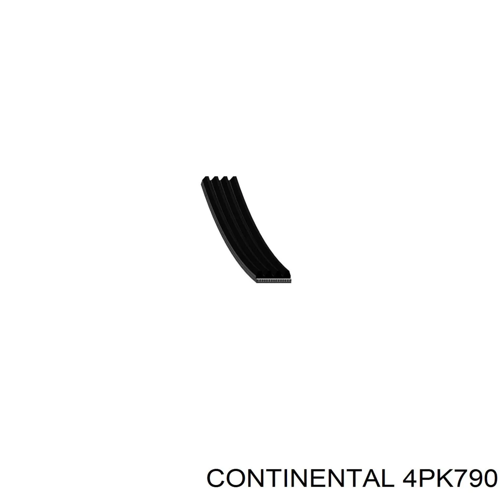 4PK790 Continental/Siemens correa trapezoidal