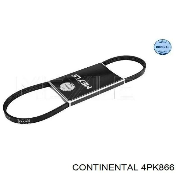 Correa de alternador 4PK866 Continental/Siemens