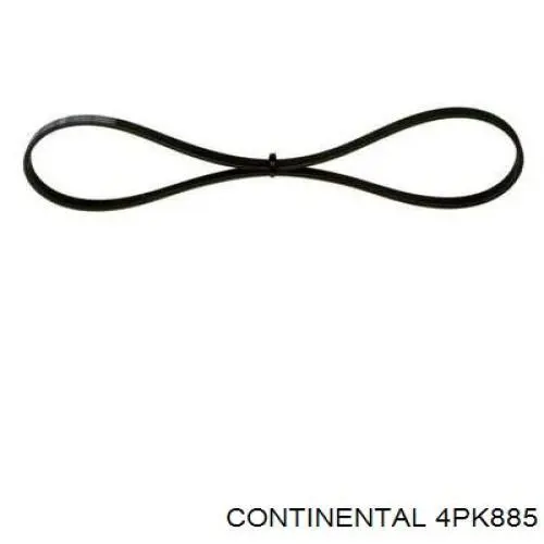 Correa de alternador 4PK885 Continental/Siemens