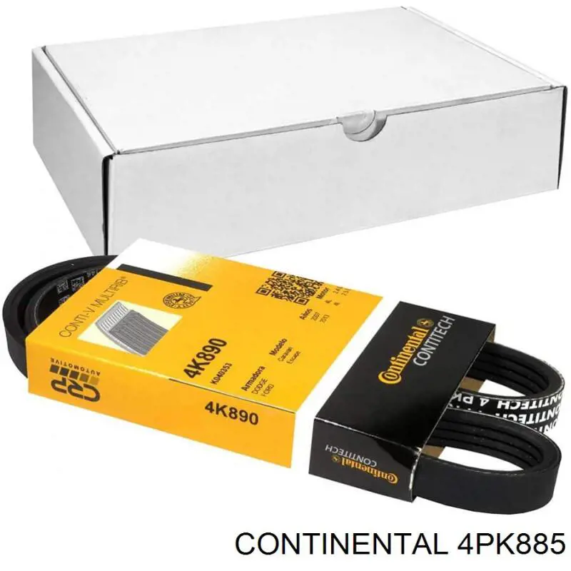 Correa de transmisión trapezoidal Continental/Siemens 4PK885 precio, desde 14,89 EUR