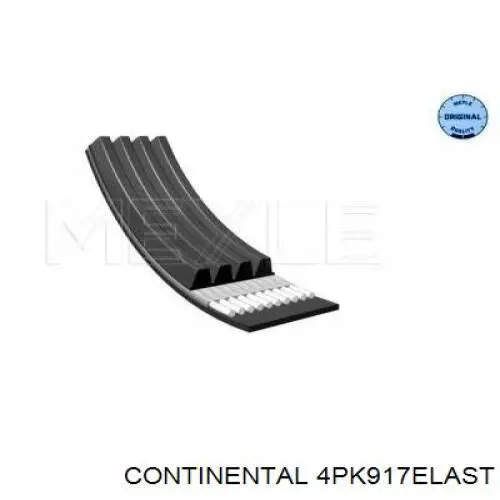 Correa de transmisión trapezoidal Continental/Siemens 4PK917ELAST precio, desde 21,70 EUR