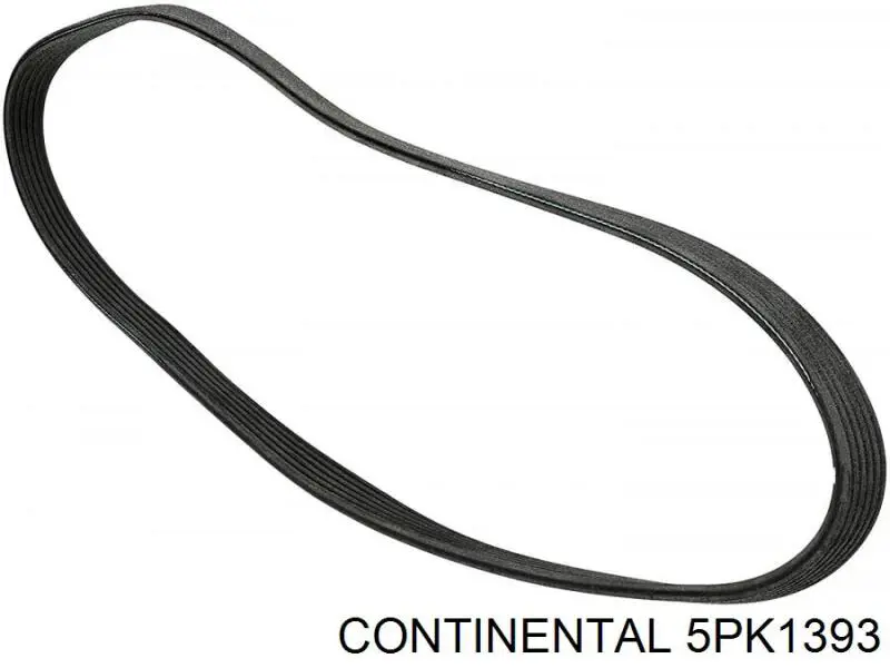 Correa de alternador 5PK1393 Continental/Siemens