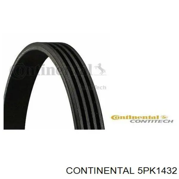 Correa de alternador 5PK1432 Continental/Siemens