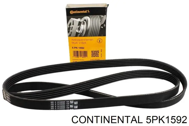 Correa de transmisión trapezoidal Continental/Siemens 5PK1592 precio, desde 26,77 EUR