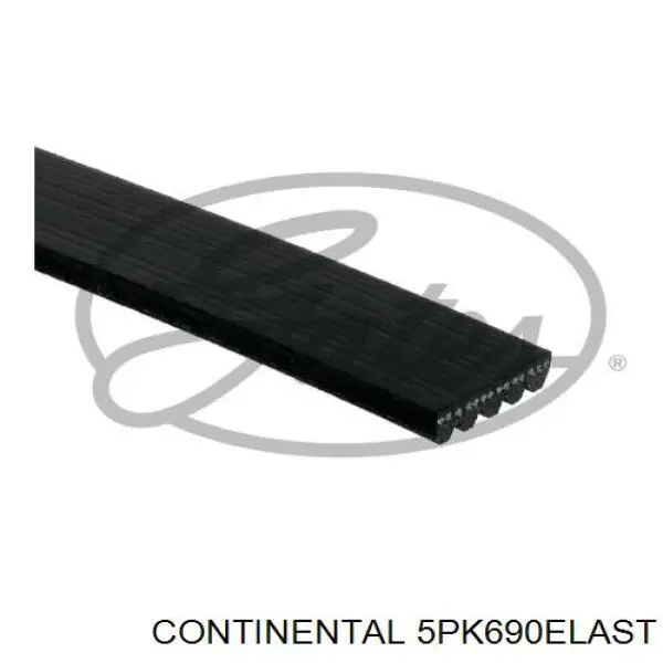 Correa de transmisión trapezoidal Continental/Siemens 5PK690ELAST precio, desde 24,76 EUR