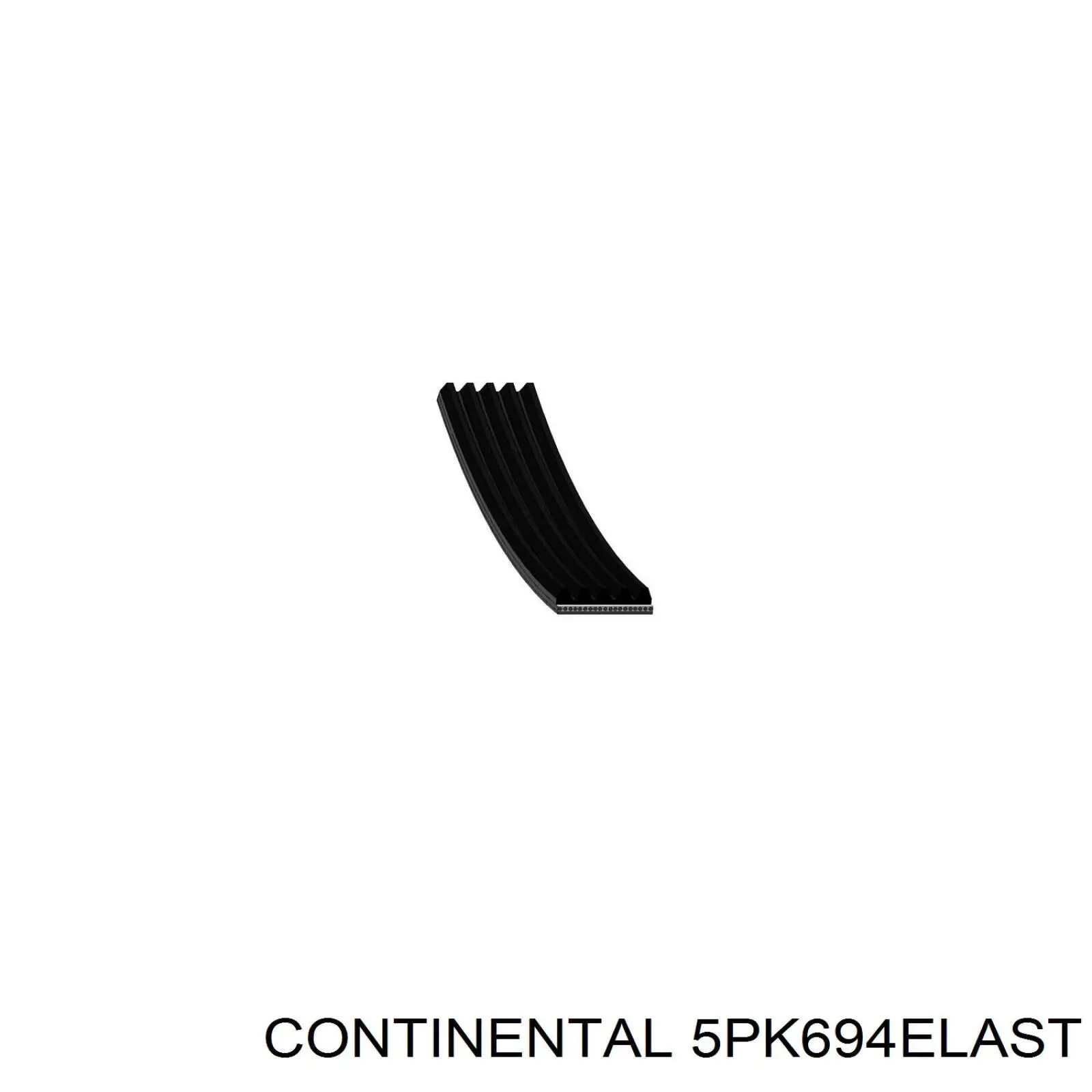 5PK694ELAST Continental/Siemens Correa poly v