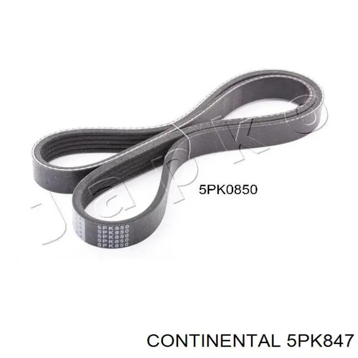 5PK847 Continental/Siemens correa trapezoidal