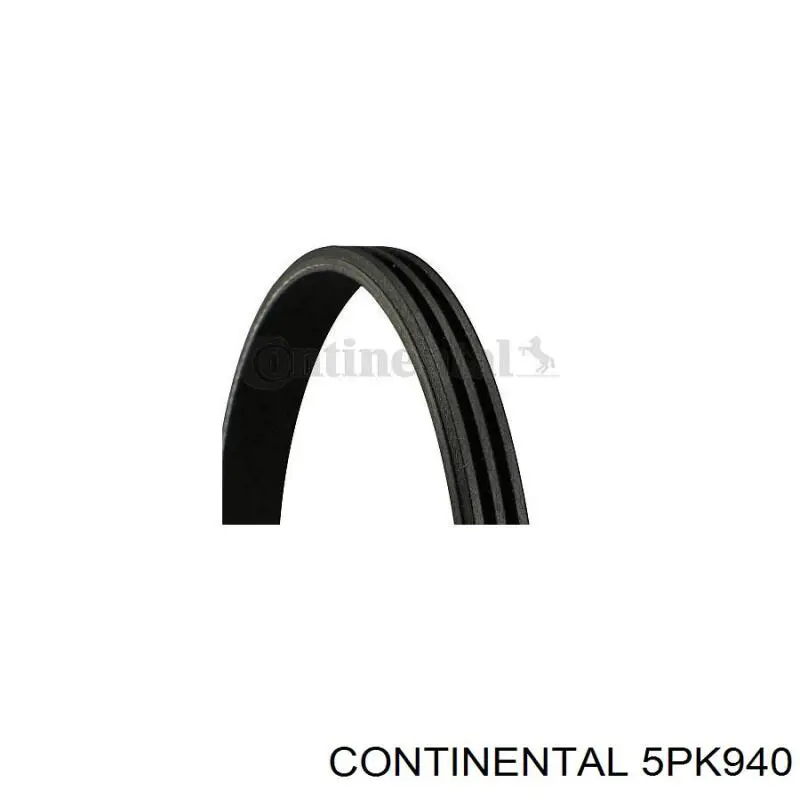 Correa de alternador 5PK940 Continental/Siemens
