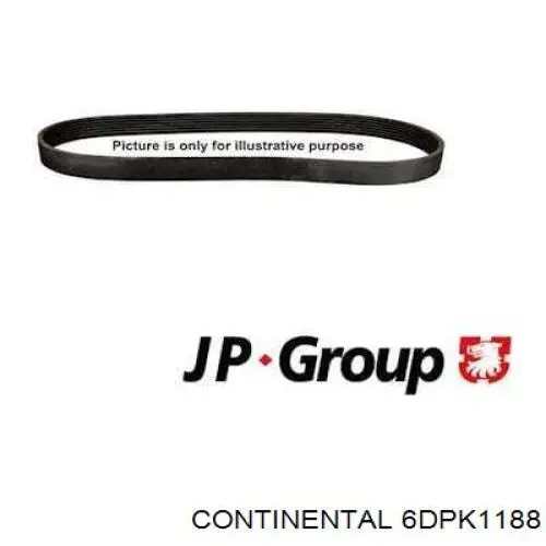 Correa de transmisión trapezoidal Continental/Siemens 6DPK1188 precio, desde 47,69 EUR