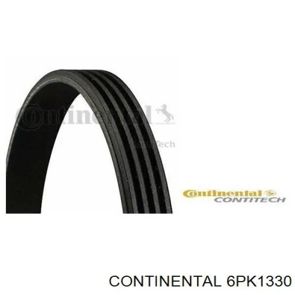 Correa de alternador 6PK1330 Continental/Siemens