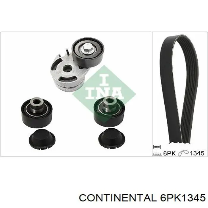 Comprar 6PK1345S Dayco Correa trapezoidal