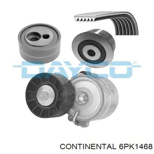 6PK1468 Continental/Siemens Correa poly v