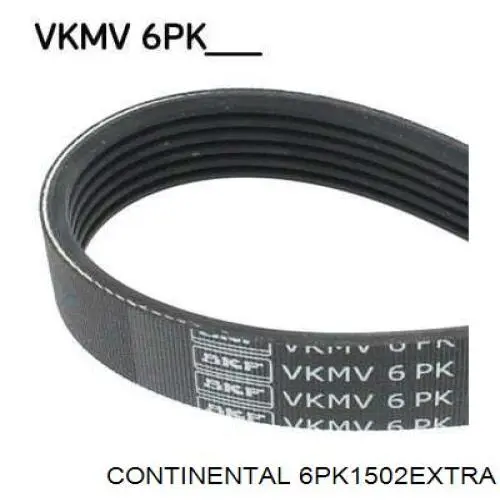 Comprar 6PK1502EXTRA Continental/Siemens Correa trapezoidal
