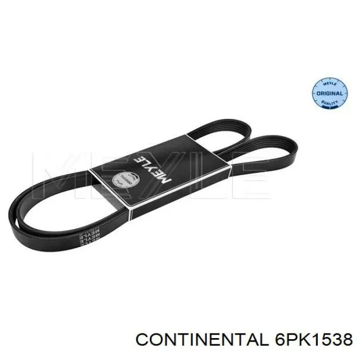 Correa accesorios Continental/Siemens 6PK1538