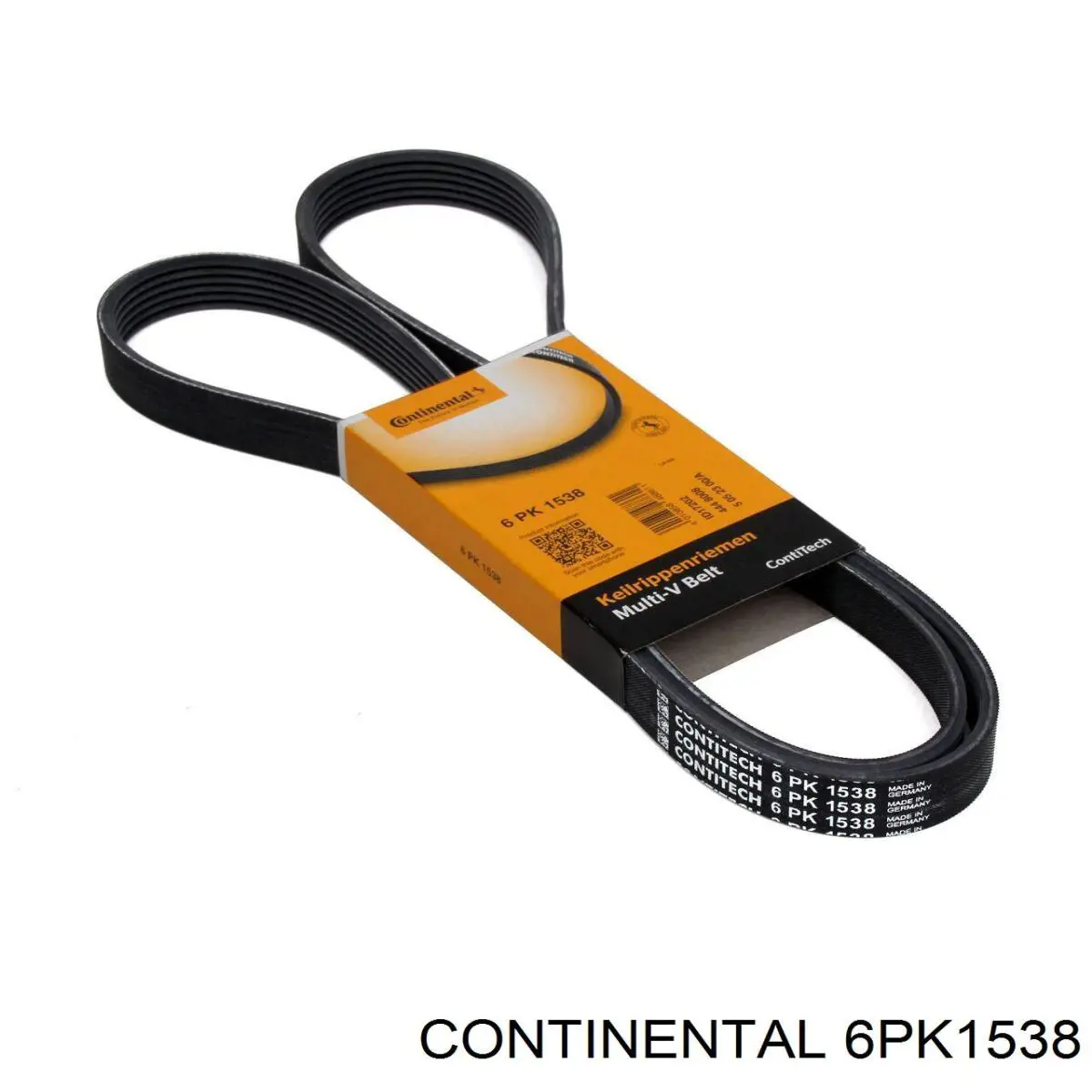 Correa de alternador 6PK1538 Continental/Siemens