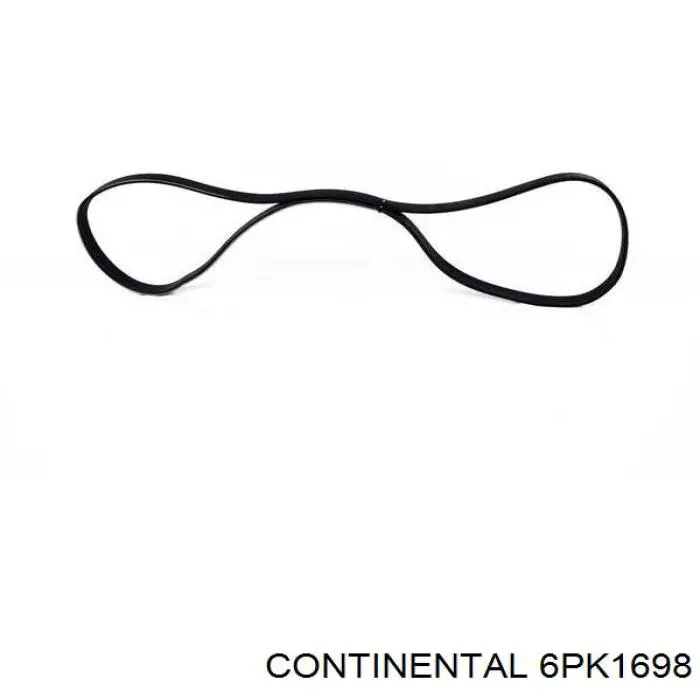 Correa de alternador 6PK1698 Continental/Siemens