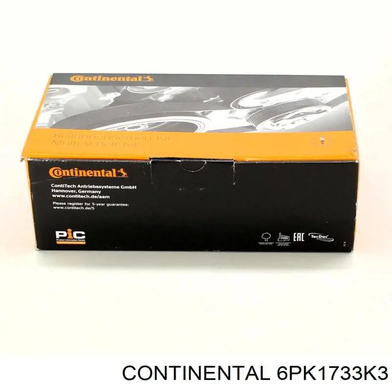 Correa de transmisión, completo Continental/Siemens 6PK1733K3 precio, desde 87,51 EUR