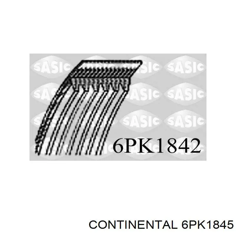 Comprar 6PK1845 Continental/Siemens Correa trapezoidal