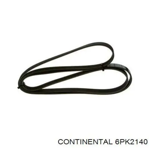 Correa de alternador 6PK2140 Continental/Siemens