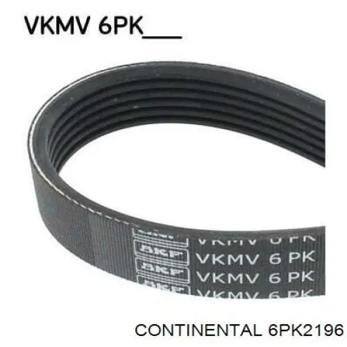 Comprar 6PK2196 Continental/Siemens Correa trapezoidal