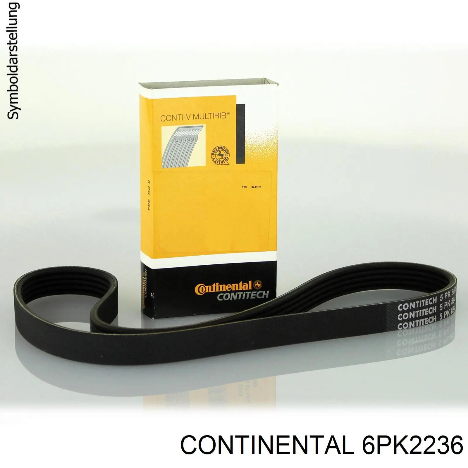 Correa de transmisión trapezoidal Continental/Siemens 6PK2236 precio, desde 50,71 EUR