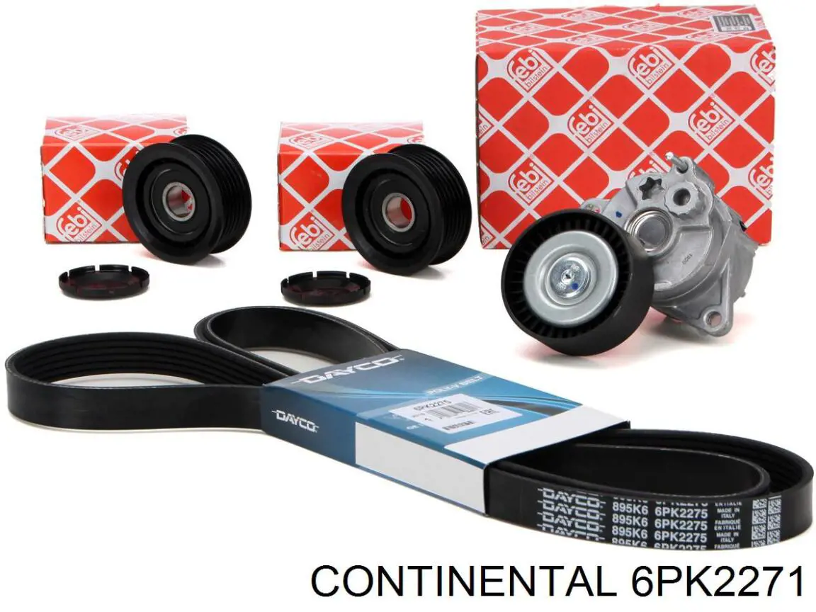Correa de transmisión trapezoidal Continental/Siemens 6PK2271 precio, desde 23,13 EUR