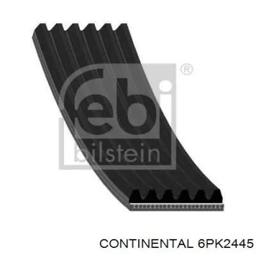 Correa de transmisión trapezoidal Continental/Siemens 6PK2445 precio, desde 54,44 EUR