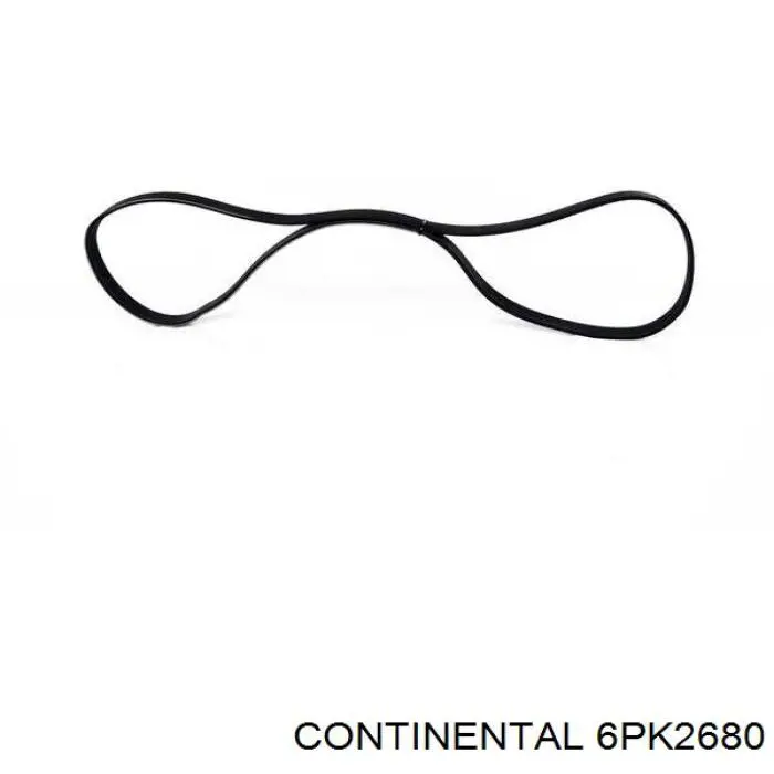 Correa de alternador 6PK2680 Continental/Siemens