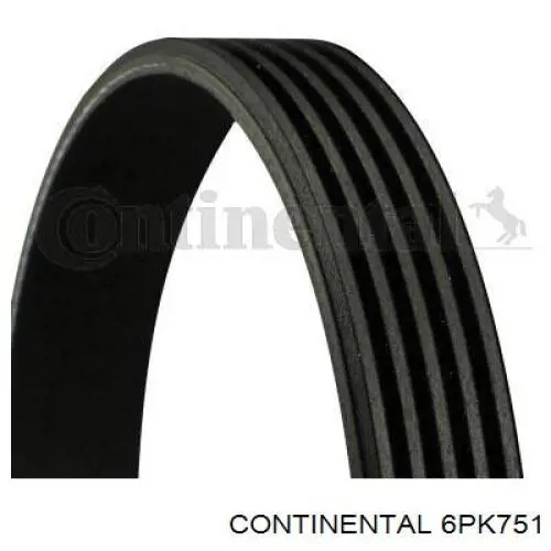Comprar 6PK751 Continental/Siemens Correa trapezoidal