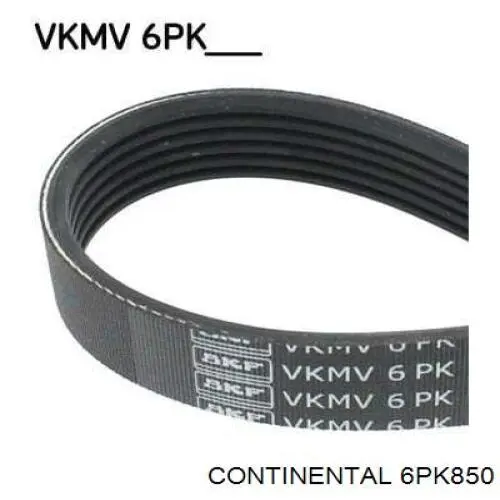 Comprar 6PK850 Continental/Siemens Correa trapezoidal
