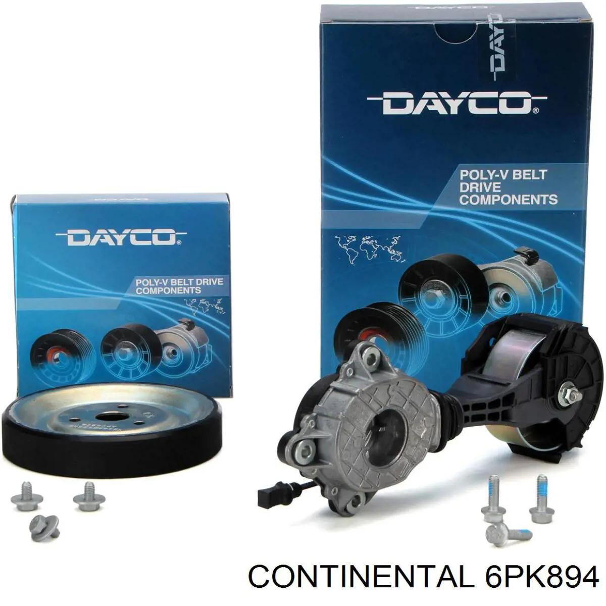 Correa de alternador 6PK894 VAG