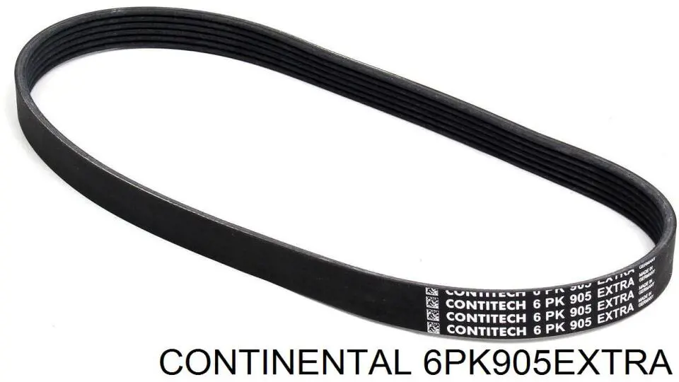 Correa de alternador 6PK905EXTRA Continental/Siemens