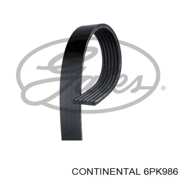 Correa de transmisión trapezoidal Continental/Siemens 6PK986 precio, desde 23,03 EUR