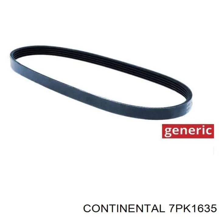 Correa de alternador 7PK1635 Continental/Siemens