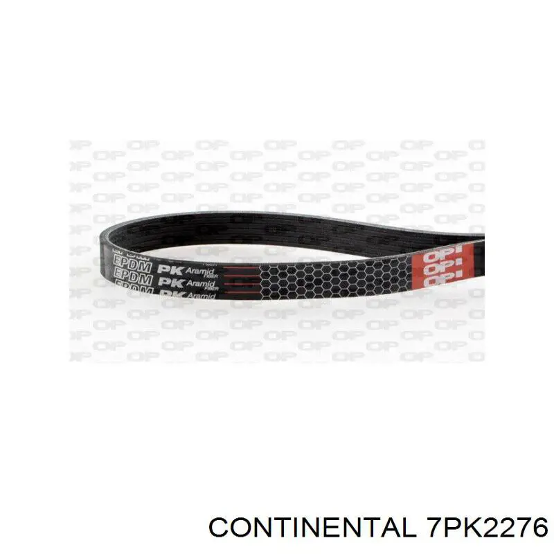 Correa de alternador 7PK2276 Continental/Siemens