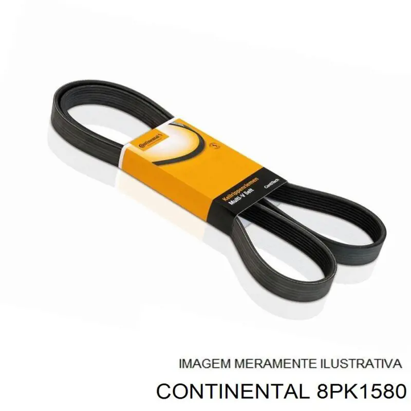 Correa de transmisión trapezoidal Continental/Siemens 8PK1580 precio, desde 50,98 EUR