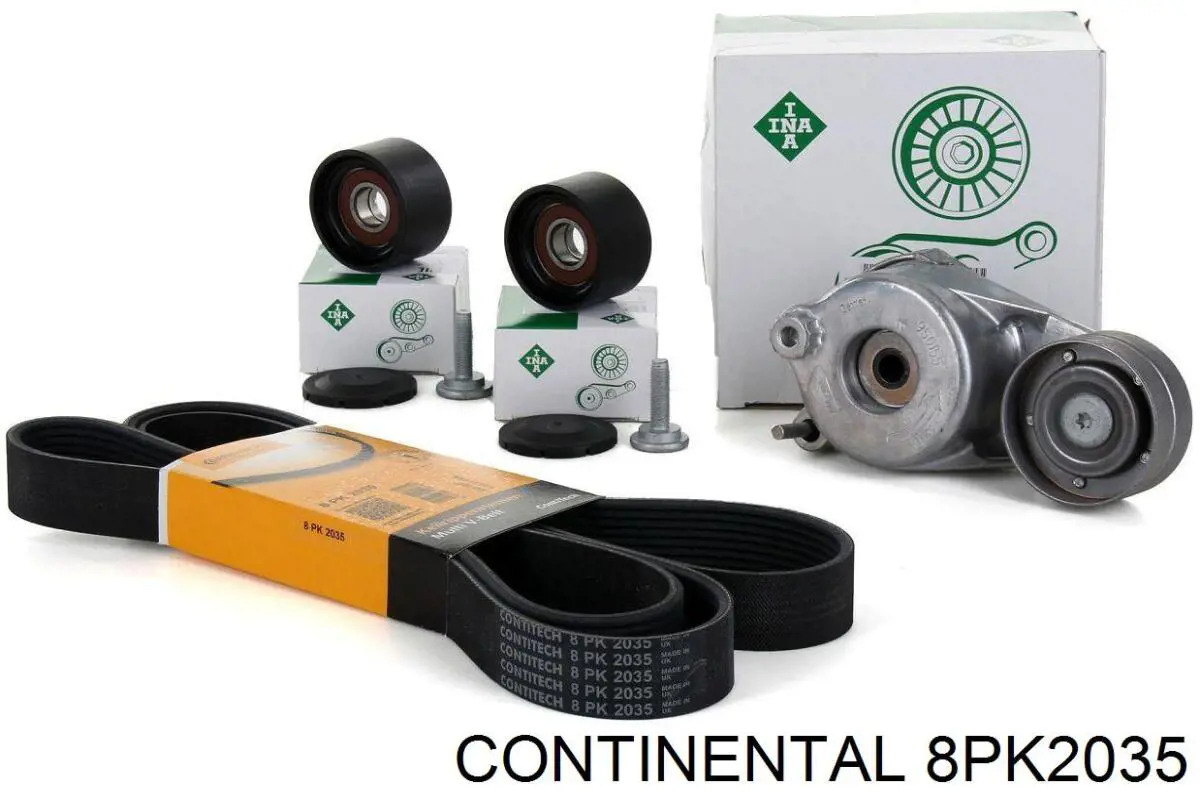 Correa de alternador 8PK2035 Continental/Siemens