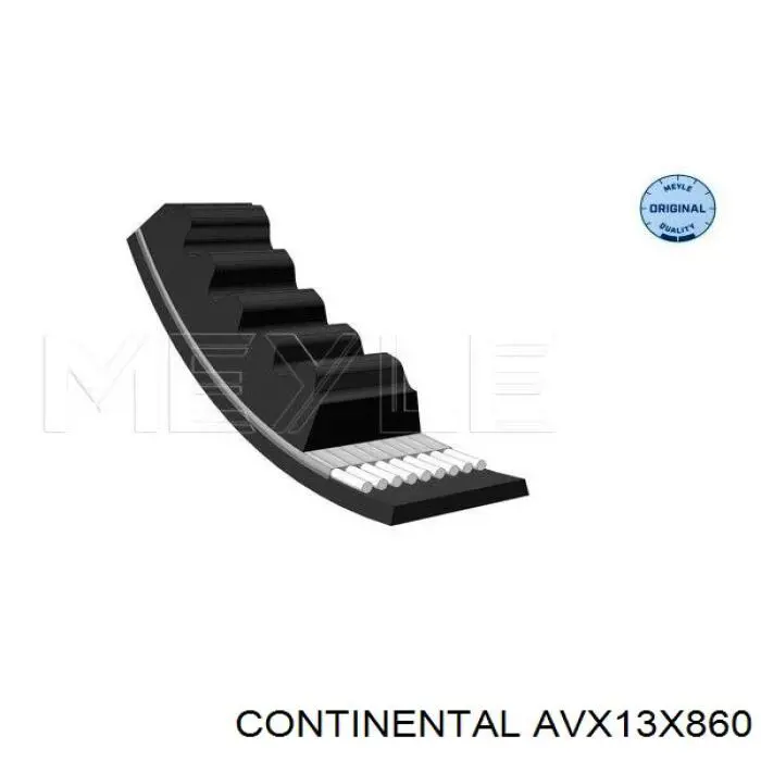 Correa de transmisión trapezoidal Continental/Siemens AVX13X860 precio, desde 5,87 EUR