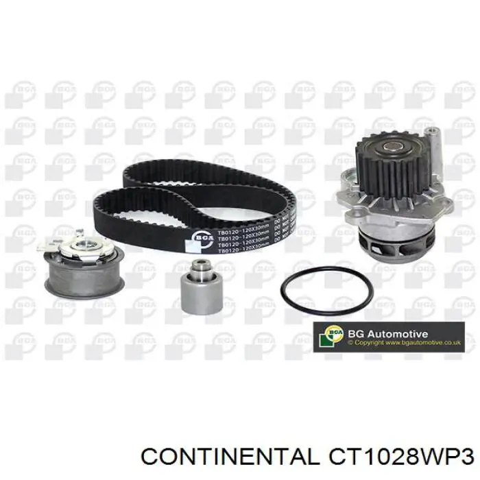 Juego de correas dentadas Continental/Siemens CT1028WP3 precio, desde 302,54 EUR