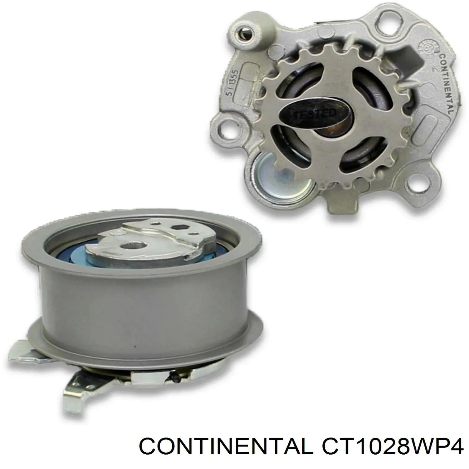 Kit de distribución CT1028WP4 Continental/Siemens