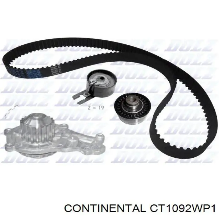 Kit correa de distribución Peugeot Partner 1 5F