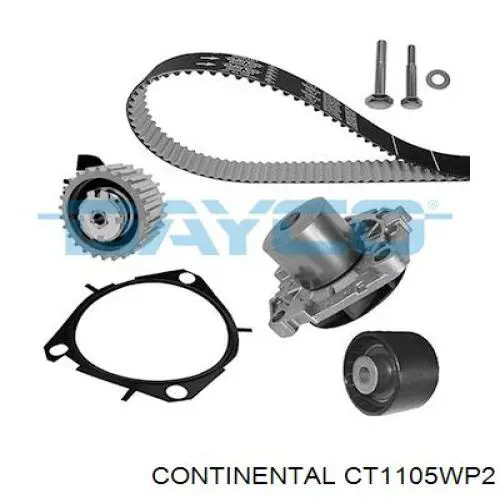 Kit distribución Continental/Siemens CT1105WP2
