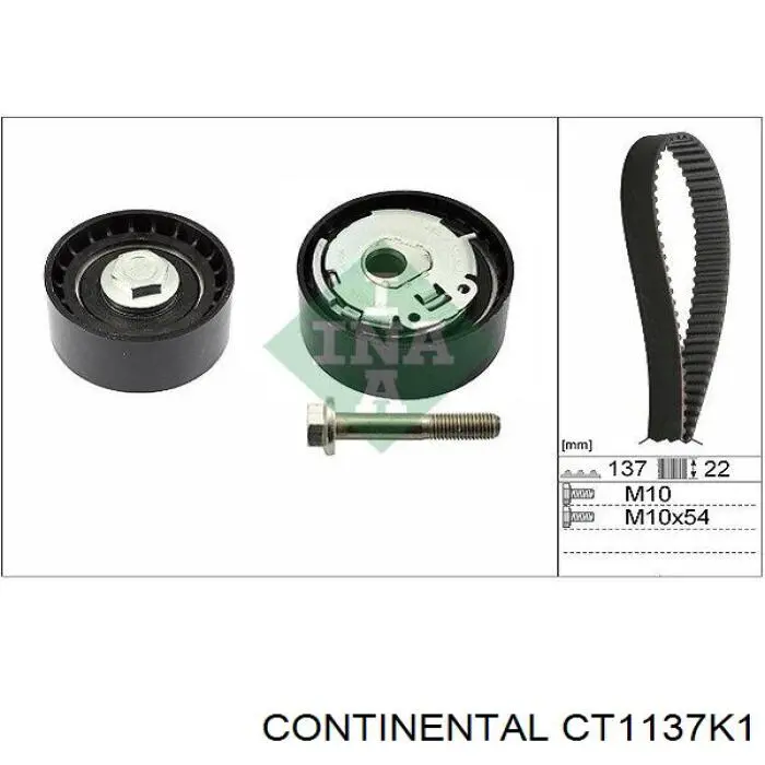 CT1137K1 Continental/Siemens kit de distribución