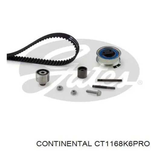 Juego de correas dentadas Continental/Siemens CT1168K6PRO precio, desde 101,47 EUR