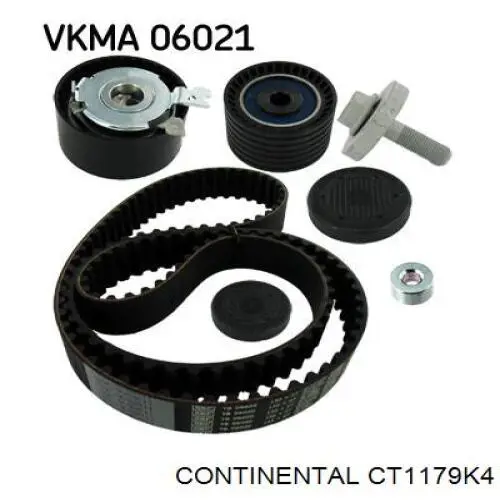 CT1179K4 Continental/Siemens kit correa de distribución