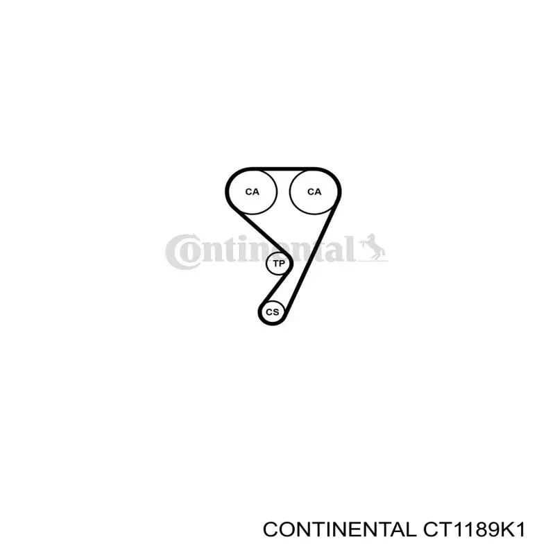 Juego de correas dentadas Continental/Siemens CT1189K1 precio, desde 195,79 EUR